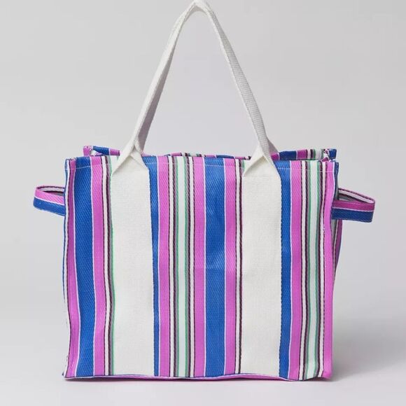 Urban Outfitters medium size Stripe tote bag with Removable strap - Picture 4 of 7